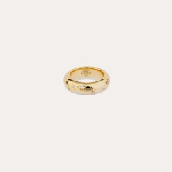Bague Alliance Comète strass