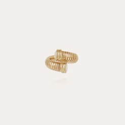 Bague Antigone - Nacre blanche