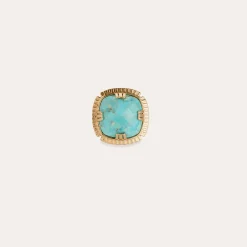 Bague Arty Chevalière - Turquoise