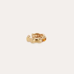 Bague Bambou jonc strass