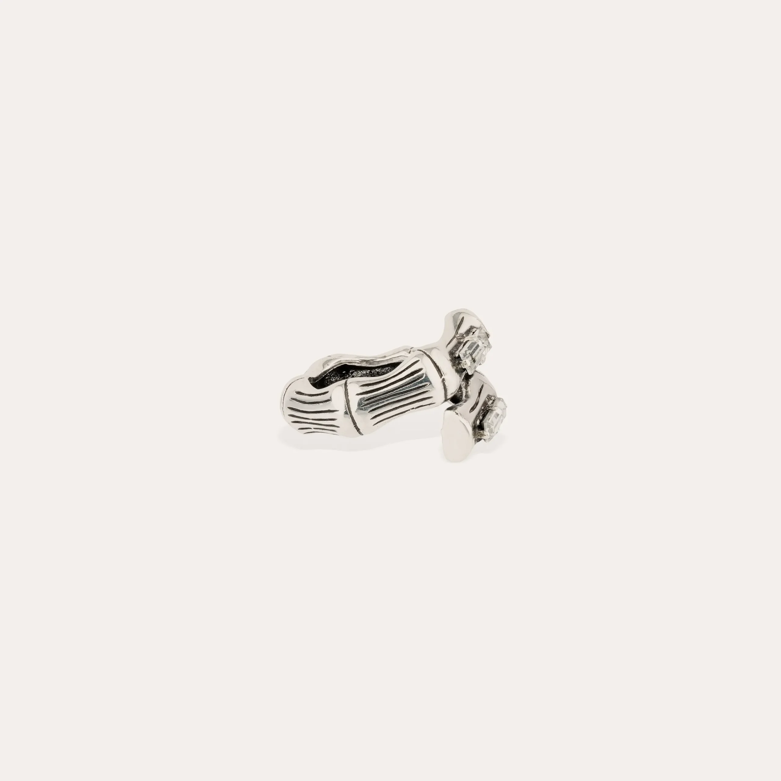 Bague Bambou Liane strass
