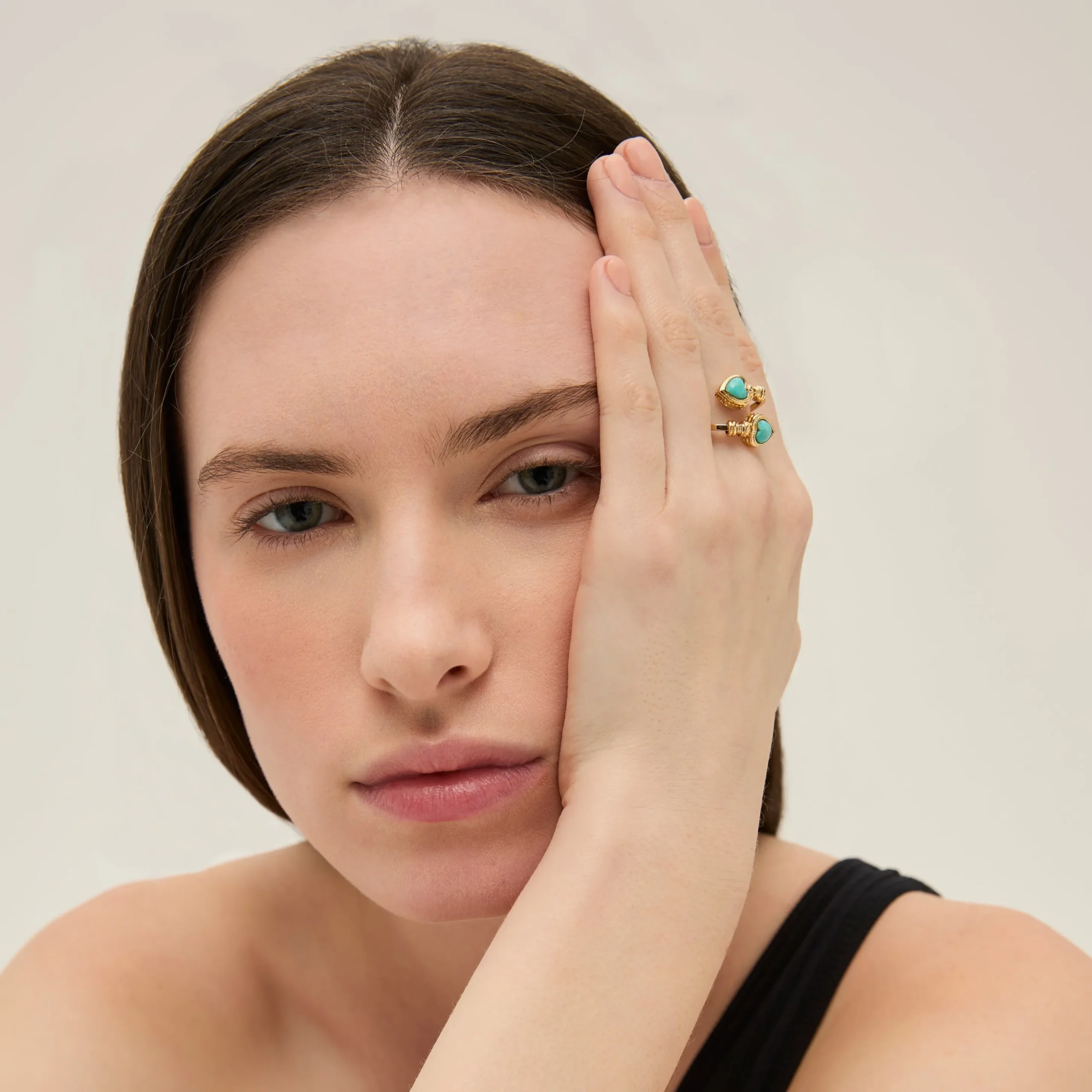 Bague Duality Amore - Turquoise
