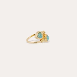 Bague Duality Amore - Turquoise
