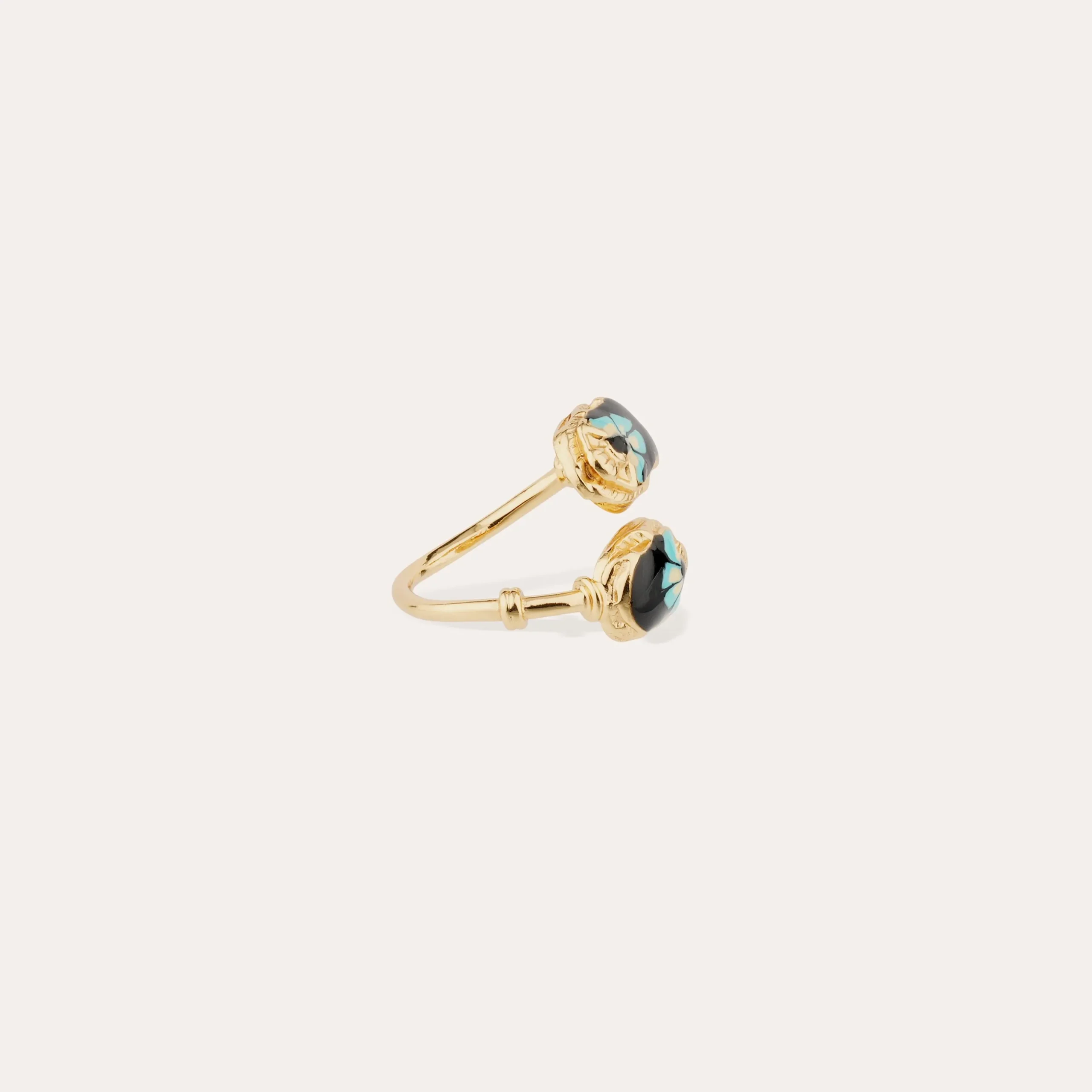 Bague Duality Scaramouche émail