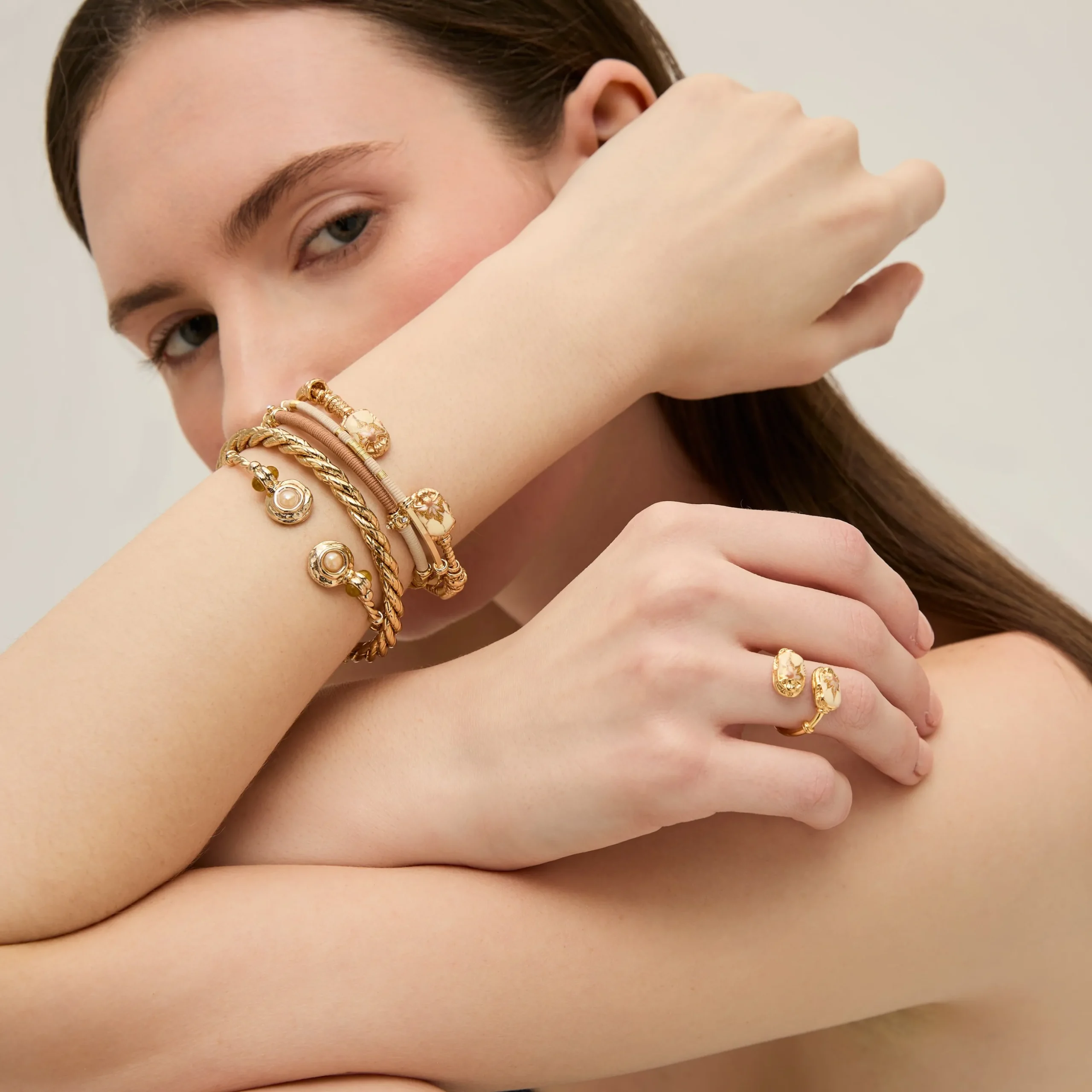 Bague Duality Scaramouche émail