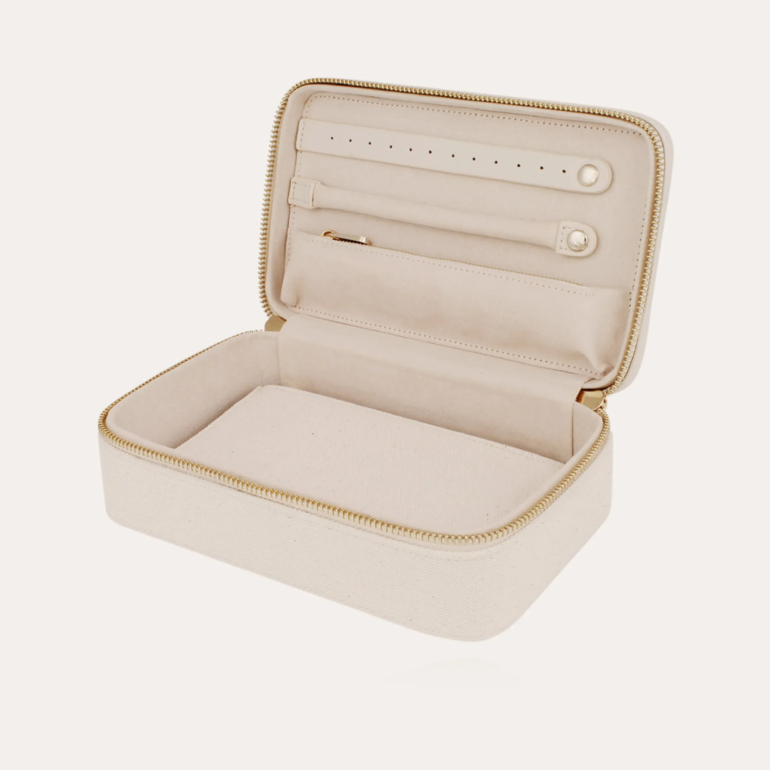 Boîte à bijoux grand modèle - Ecru