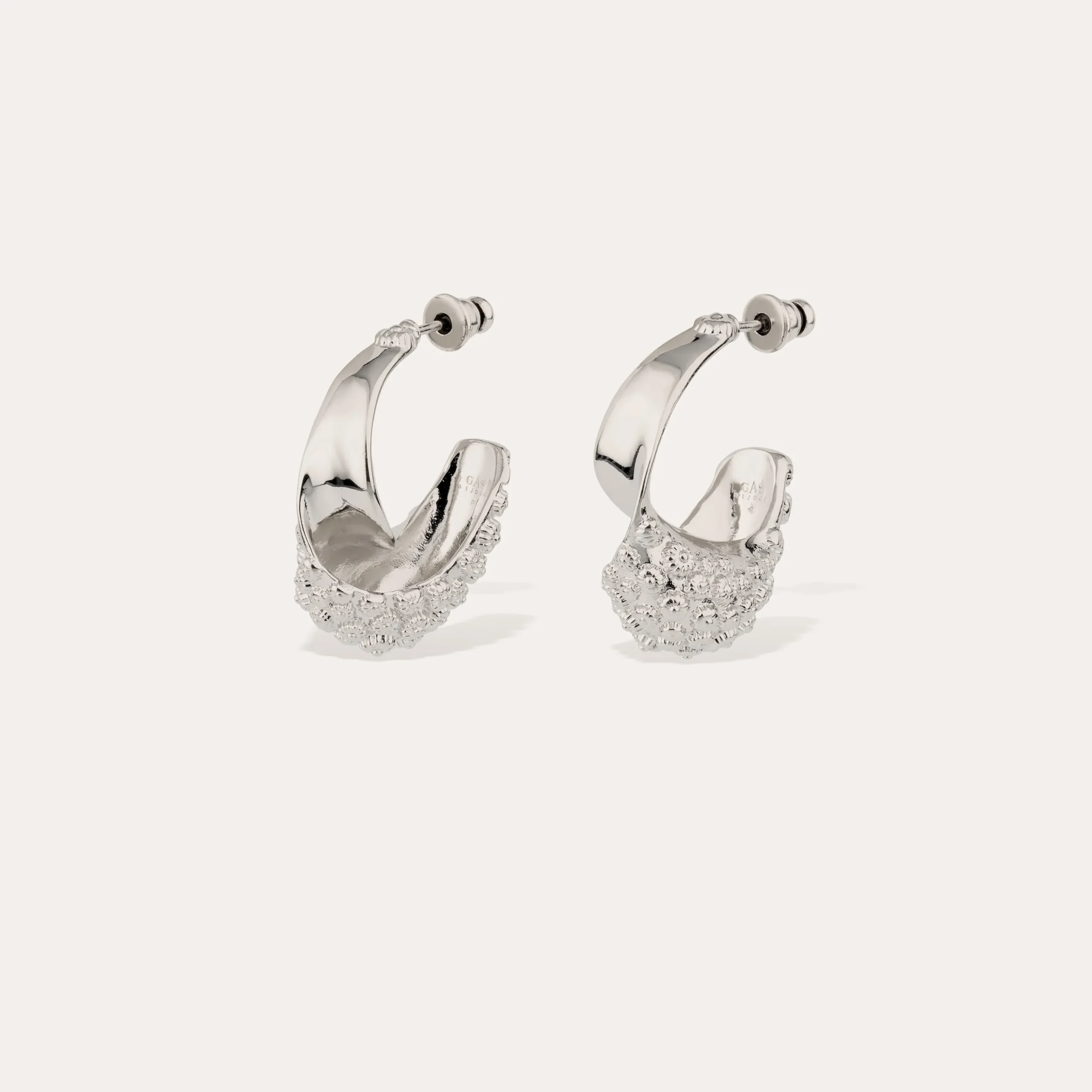 Boucles d'oreilles créoles Almara moyen modèle