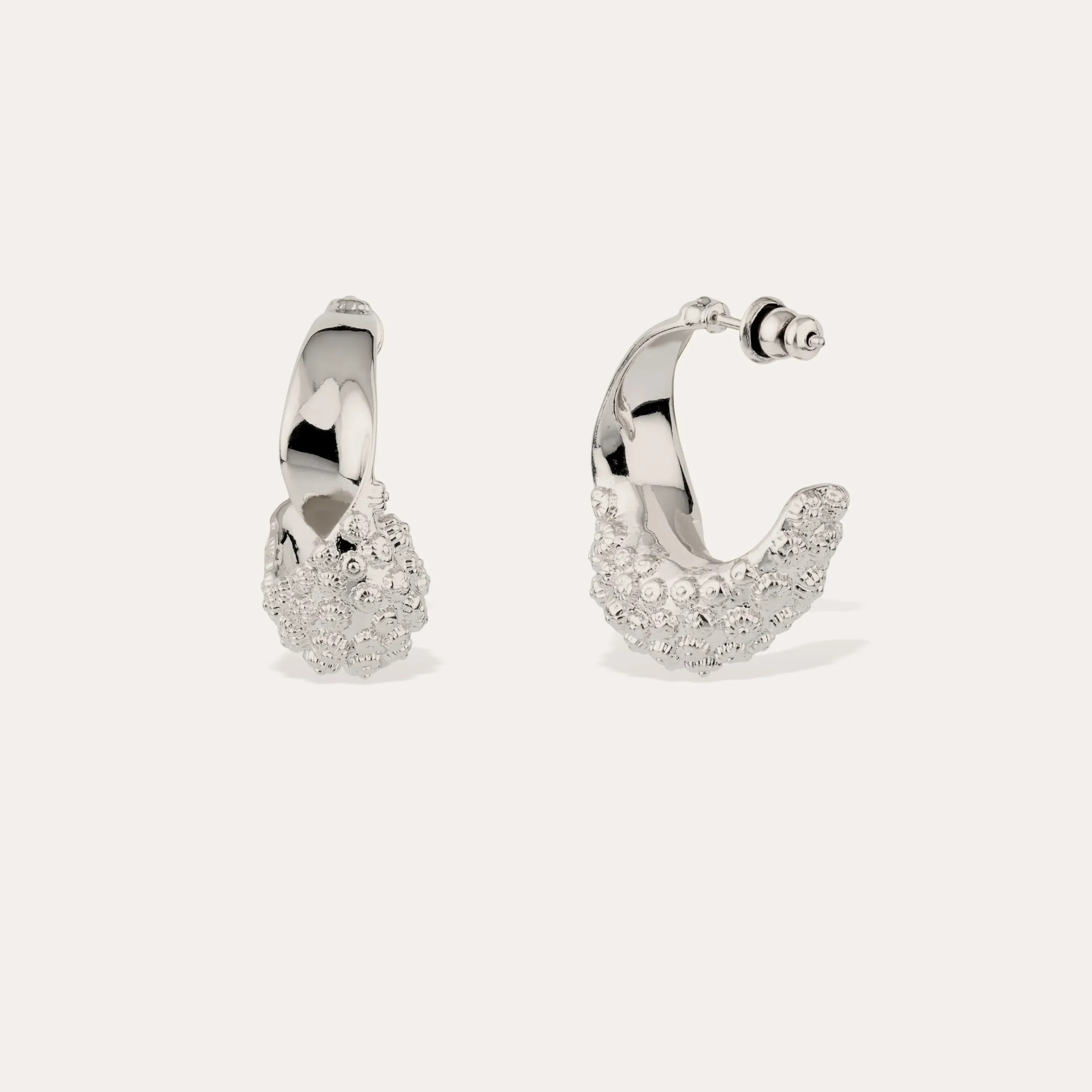 Boucles d'oreilles créoles Almara moyen modèle