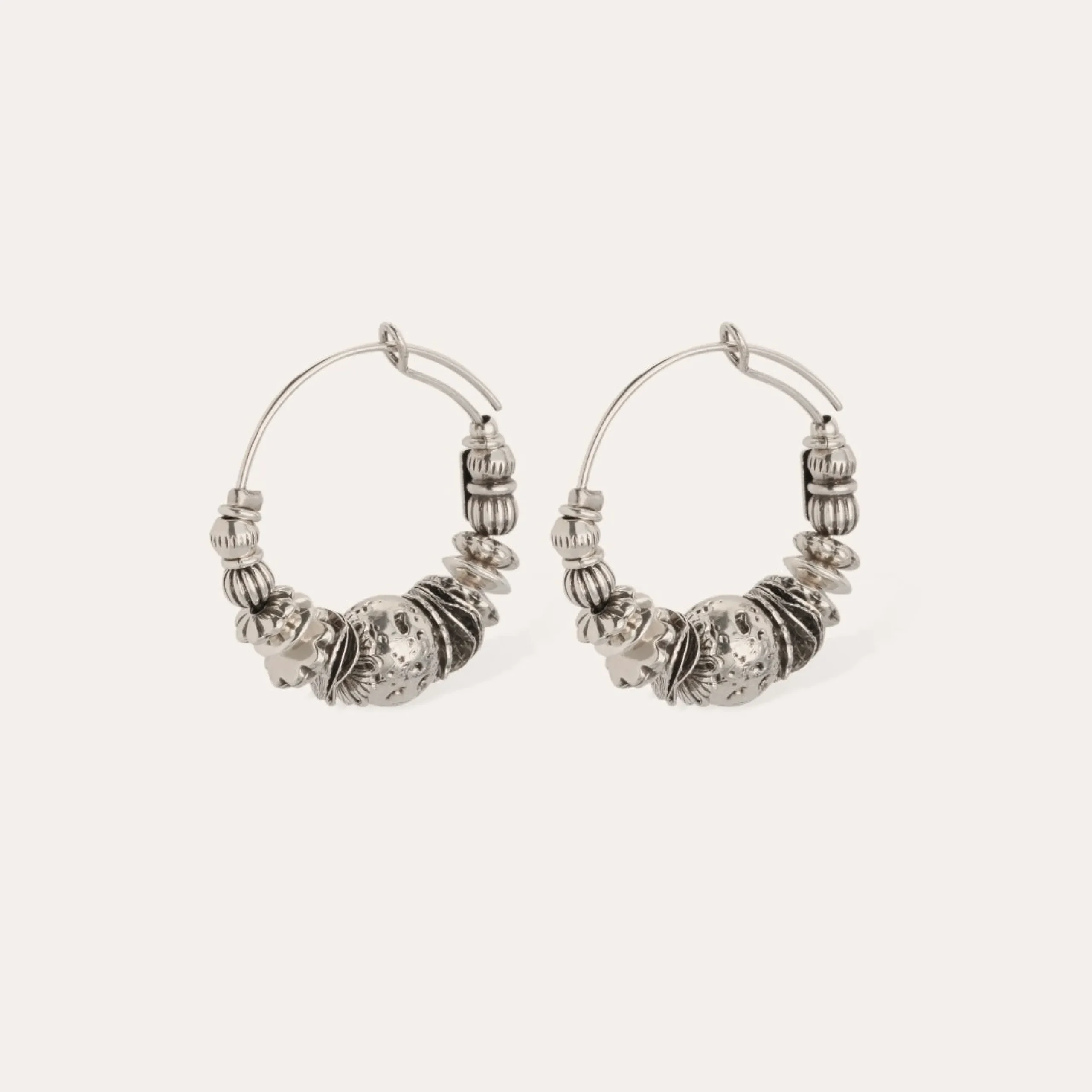 Boucles d'oreilles créoles Aloha mini