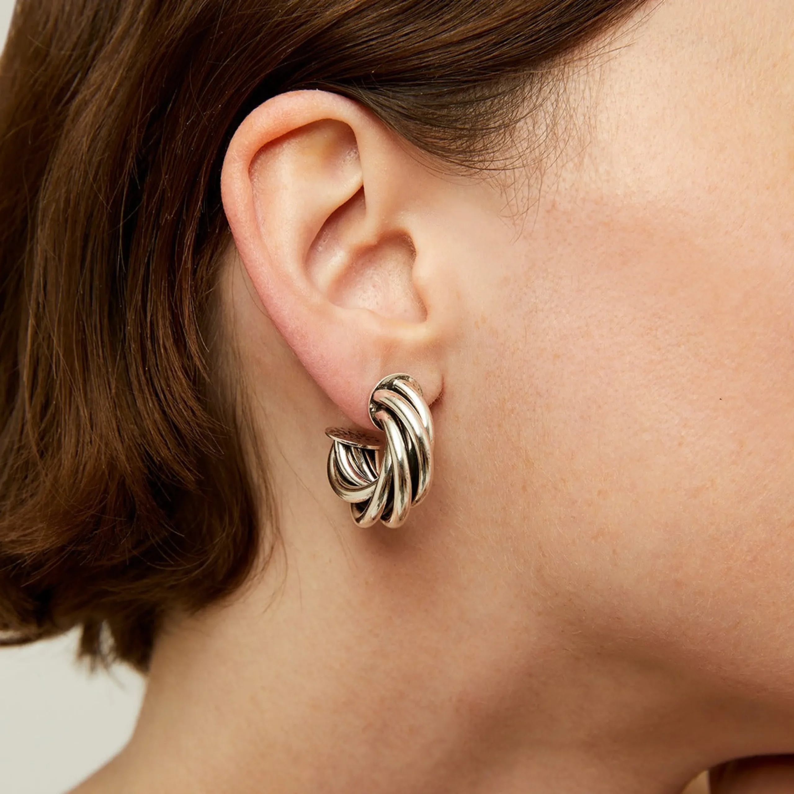 Boucles d'oreilles créoles Atik mini