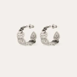 Boucles d'oreilles créoles Cuore petit modèle