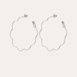 Boucles d'oreilles créoles Florette