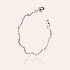 Boucles d'oreilles créoles Florette petit modèle