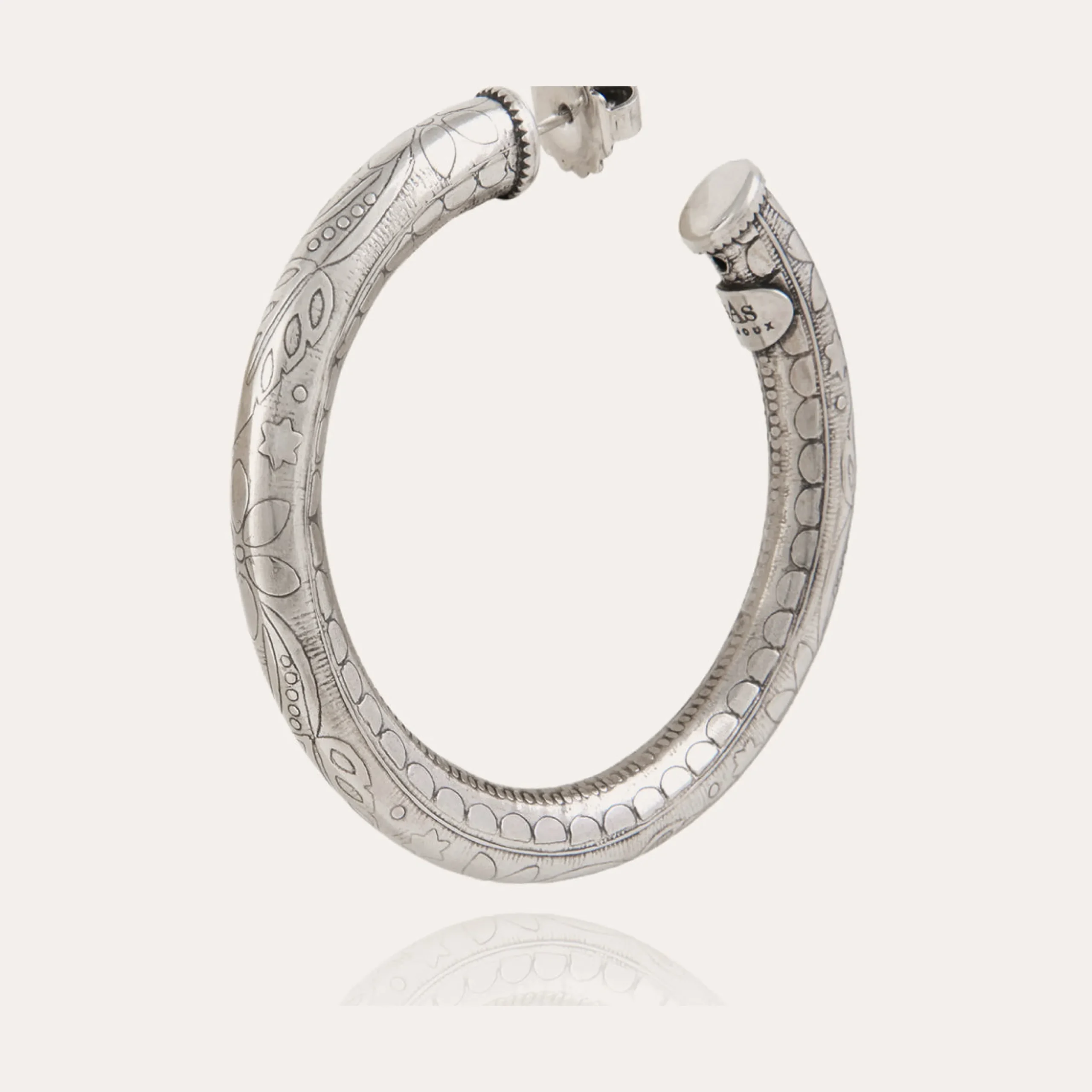 Boucles d'oreilles créoles Maoro petit modèle