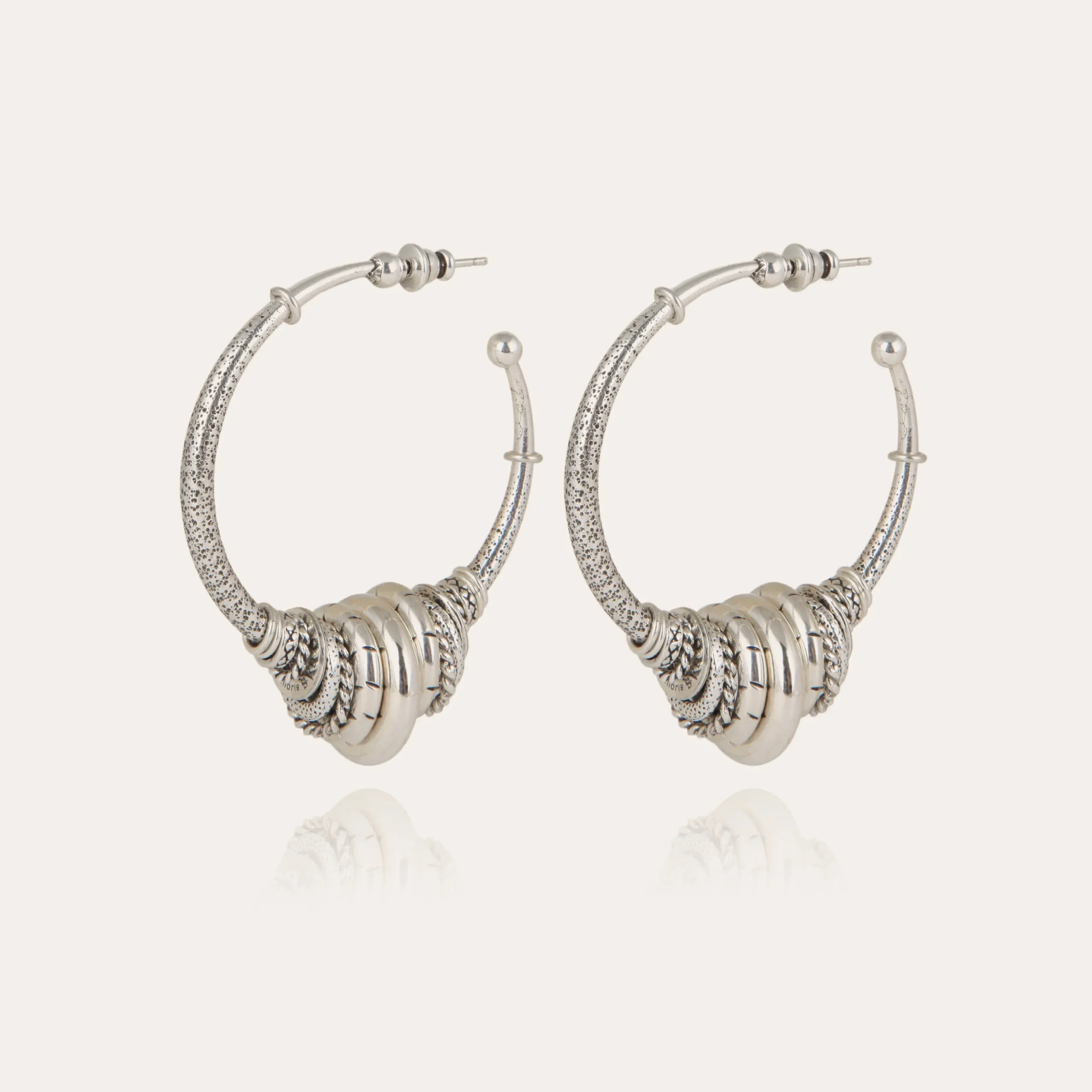 Boucles d'oreilles créoles Maranzana
