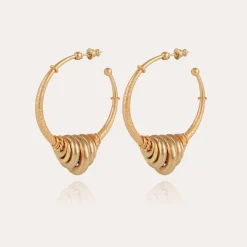 Boucles d'oreilles créoles Maranzana