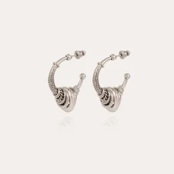 Boucles d'oreilles créoles Maranzana petit modèle