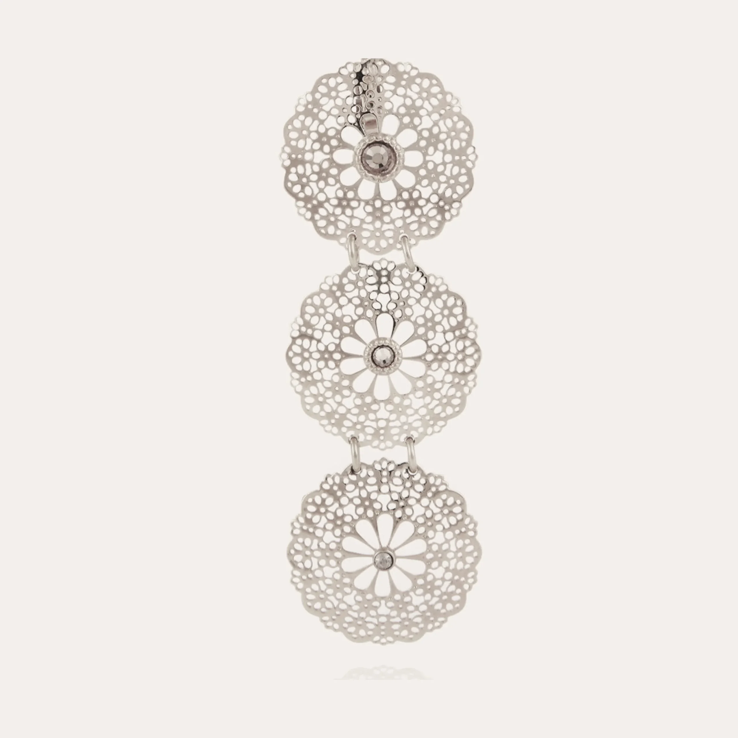Boucles d'oreilles Flocon Triple mini