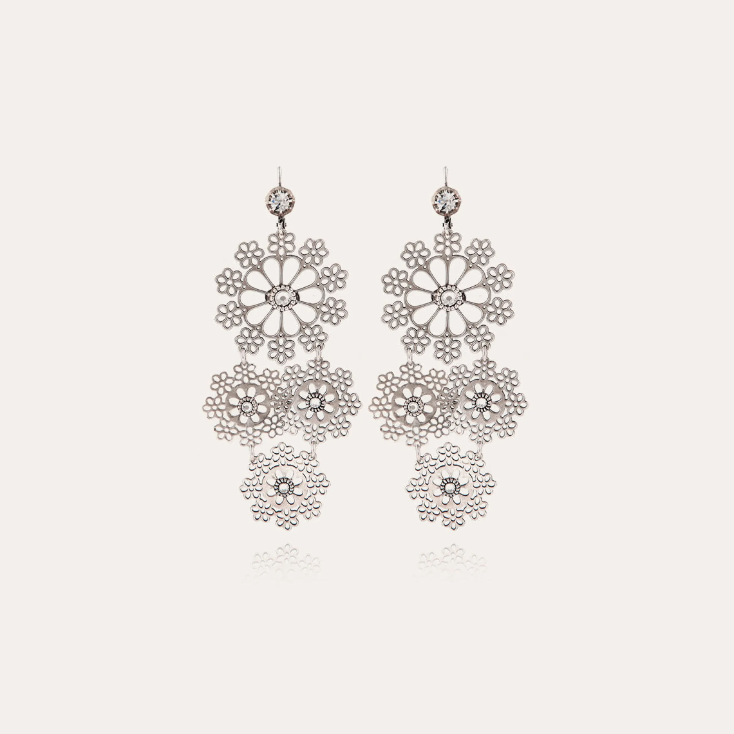Boucles d'oreilles Neige mini
