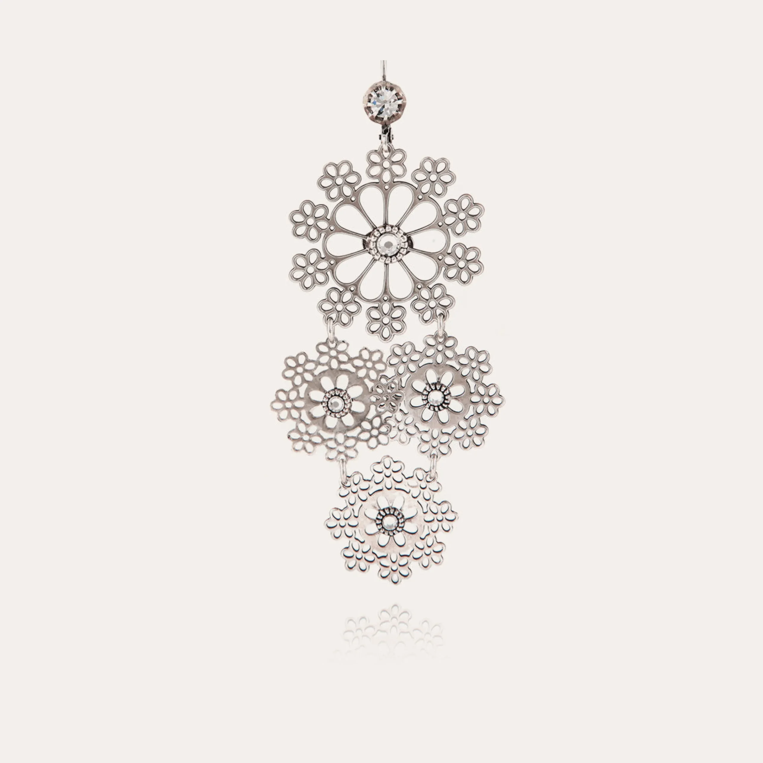Boucles d'oreilles Neige mini