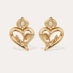 Boucles d'oreilles Odalys - Nacre blanche