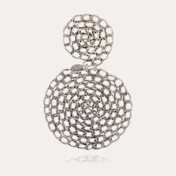 Boucles d'oreilles Onde Gourmette