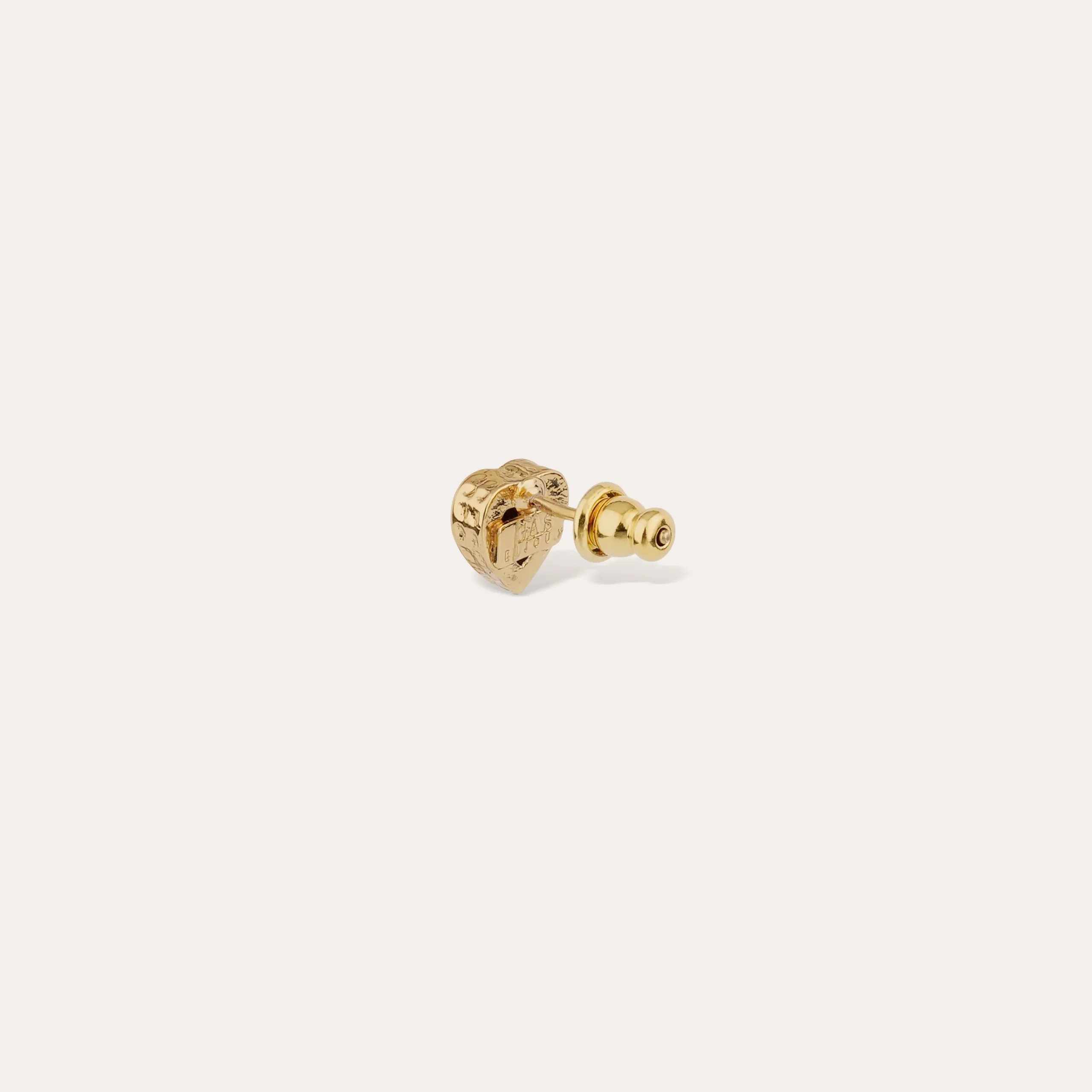 Boucles d'oreilles puce Amore strass
