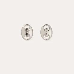 Boucles d'oreilles puces Cophea strass mini