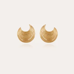 Boucles d'oreilles puces Luna Wave