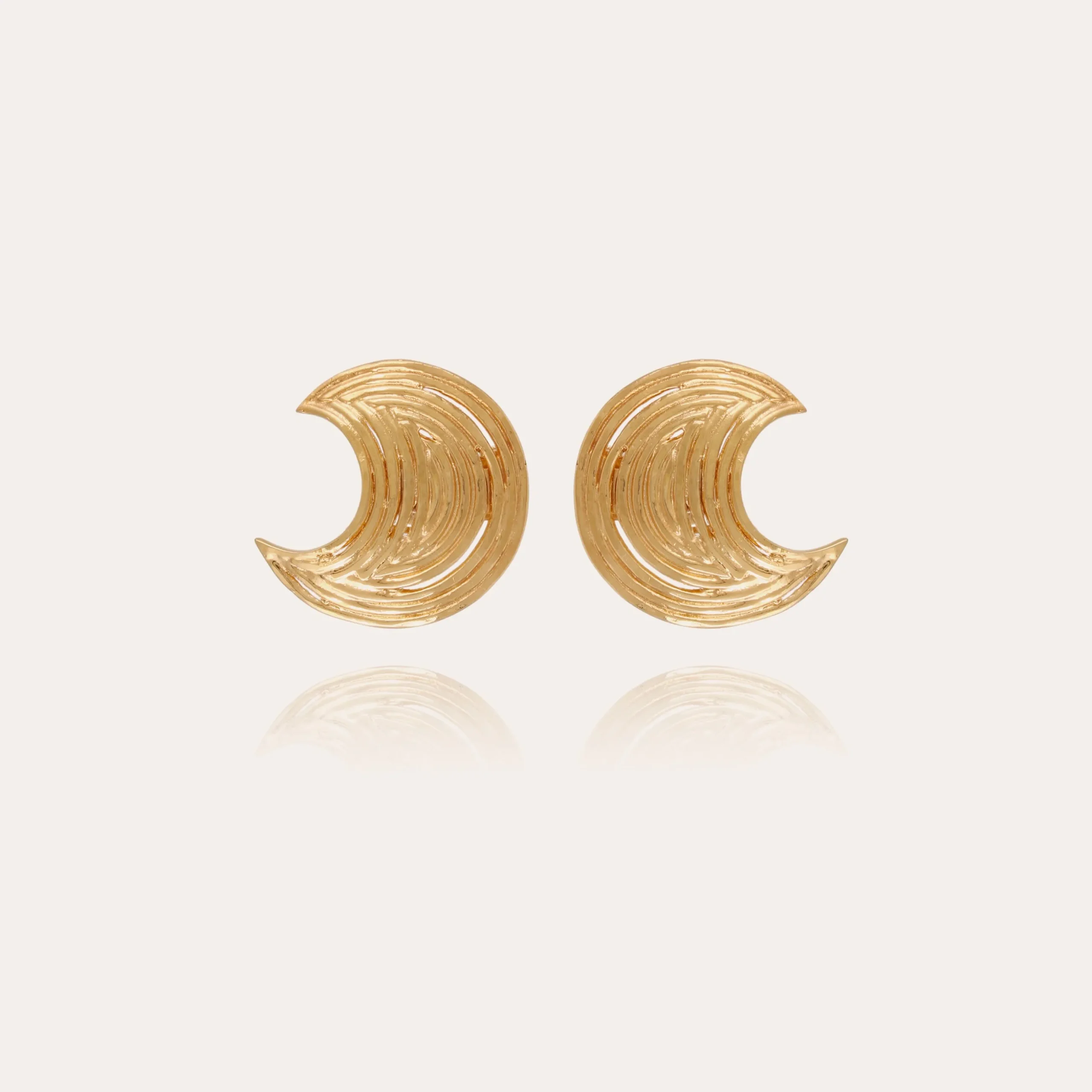 Boucles d'oreilles puces Luna Wave