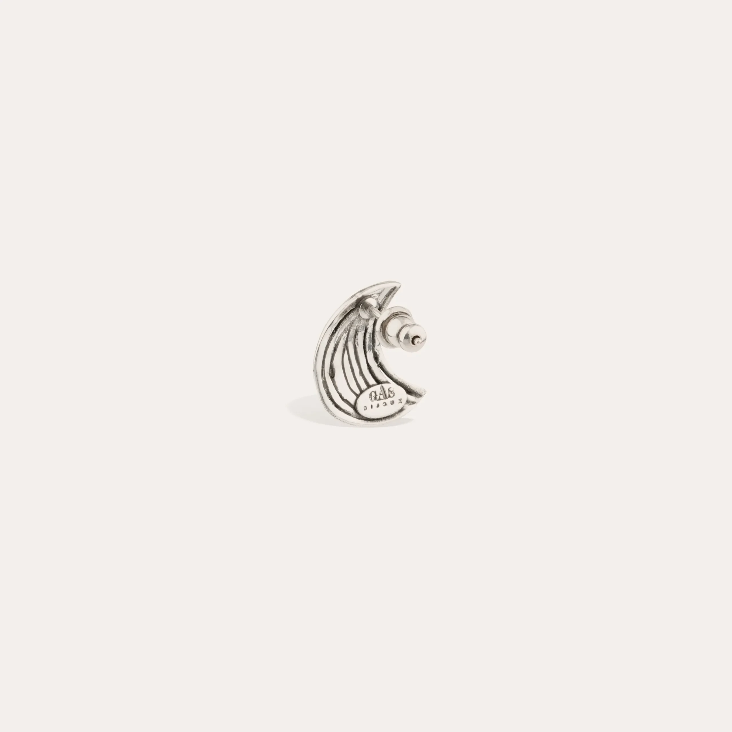 Boucles d'oreilles puces Luna Wave petit modèle