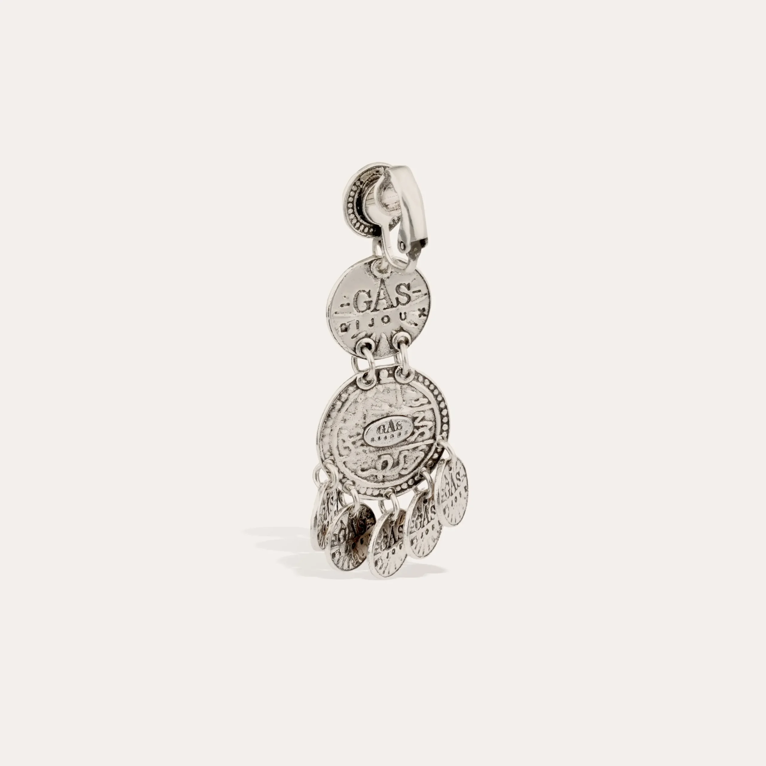 Boucles d'oreilles Sequin trois rangs