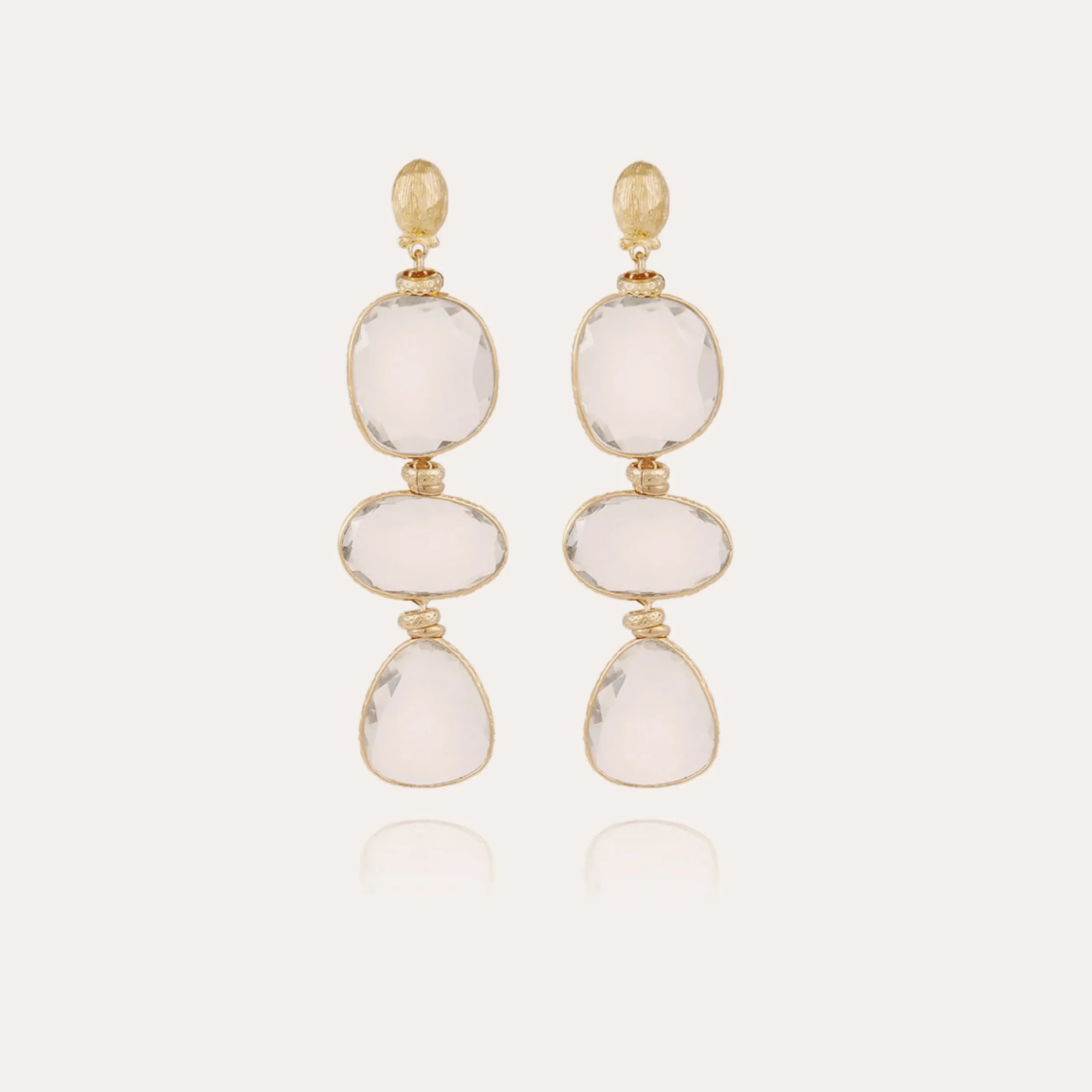 Boucles d'oreilles Sireine - Cristal
