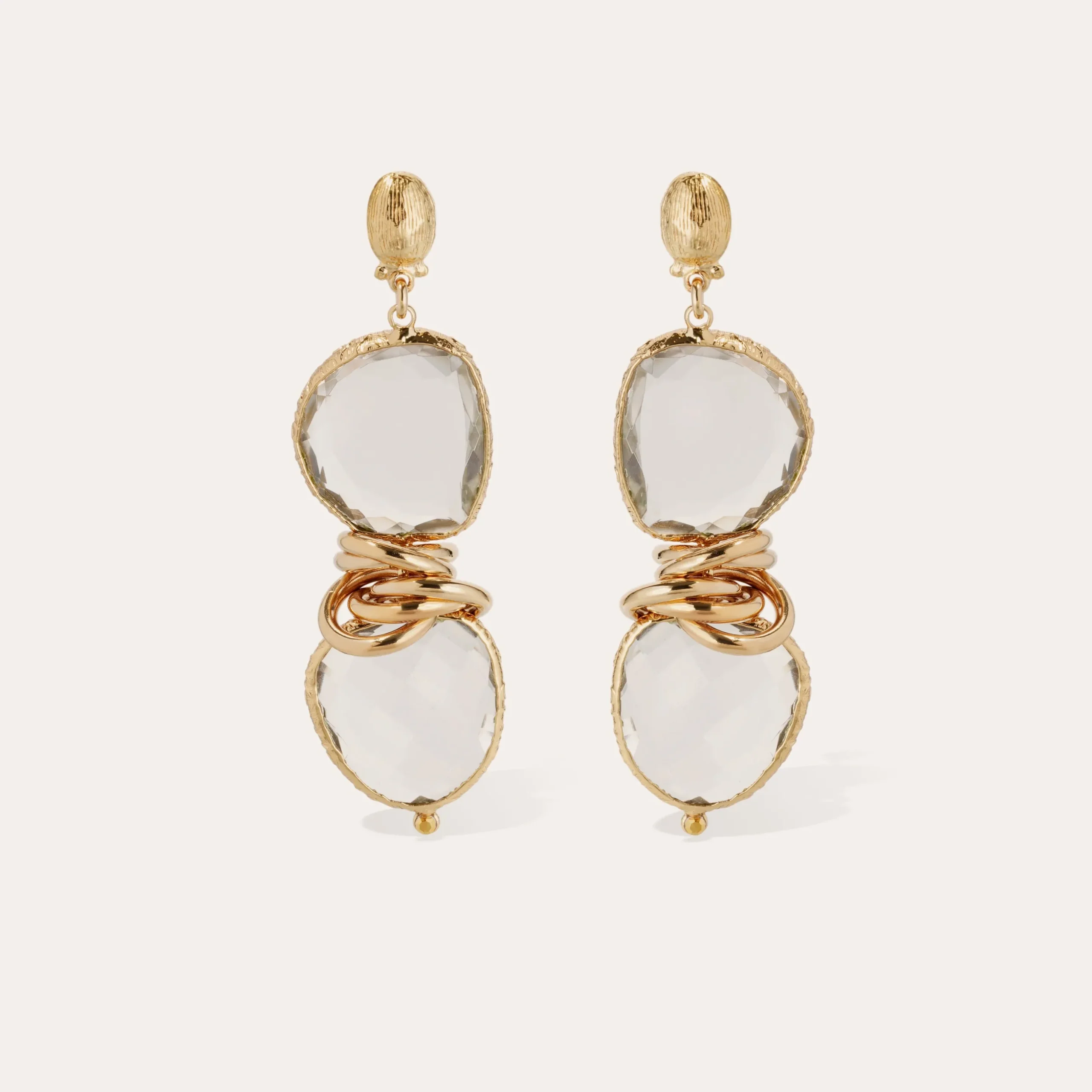 Boucles d'oreilles Sirena - Cristal