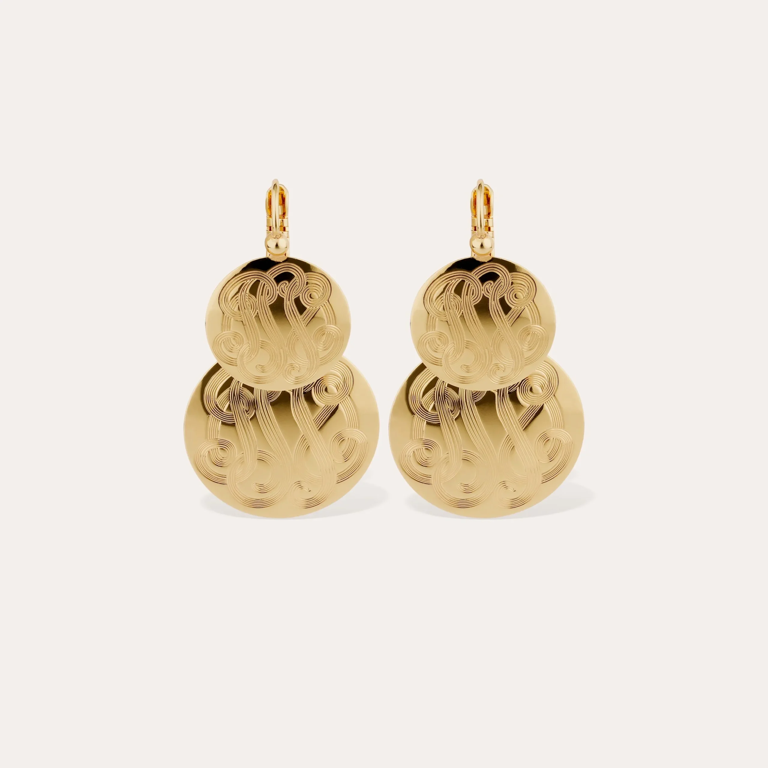 Boucles d'oreilles Very Diva double petit modèle