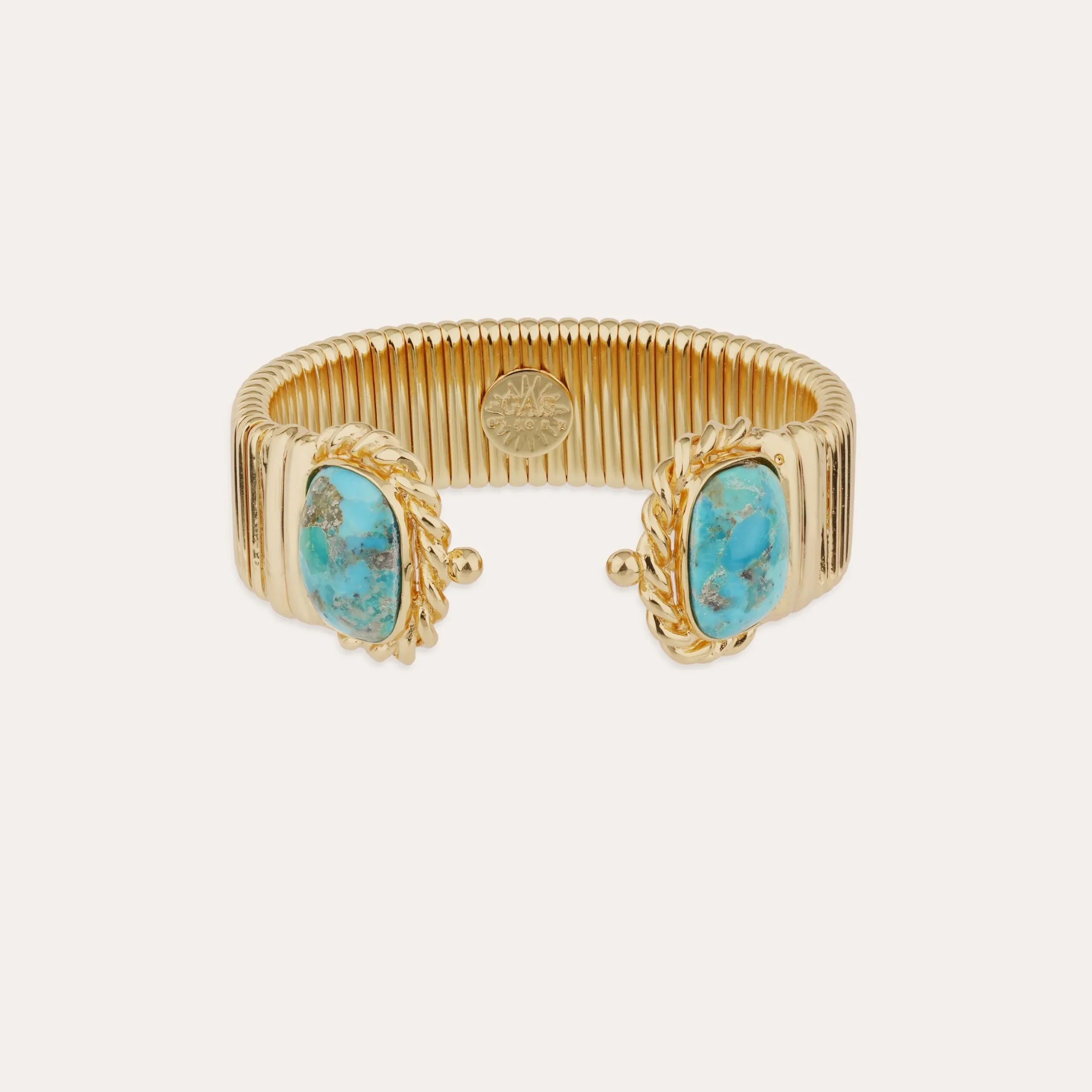 Bracelet Amarante double - Turquoise