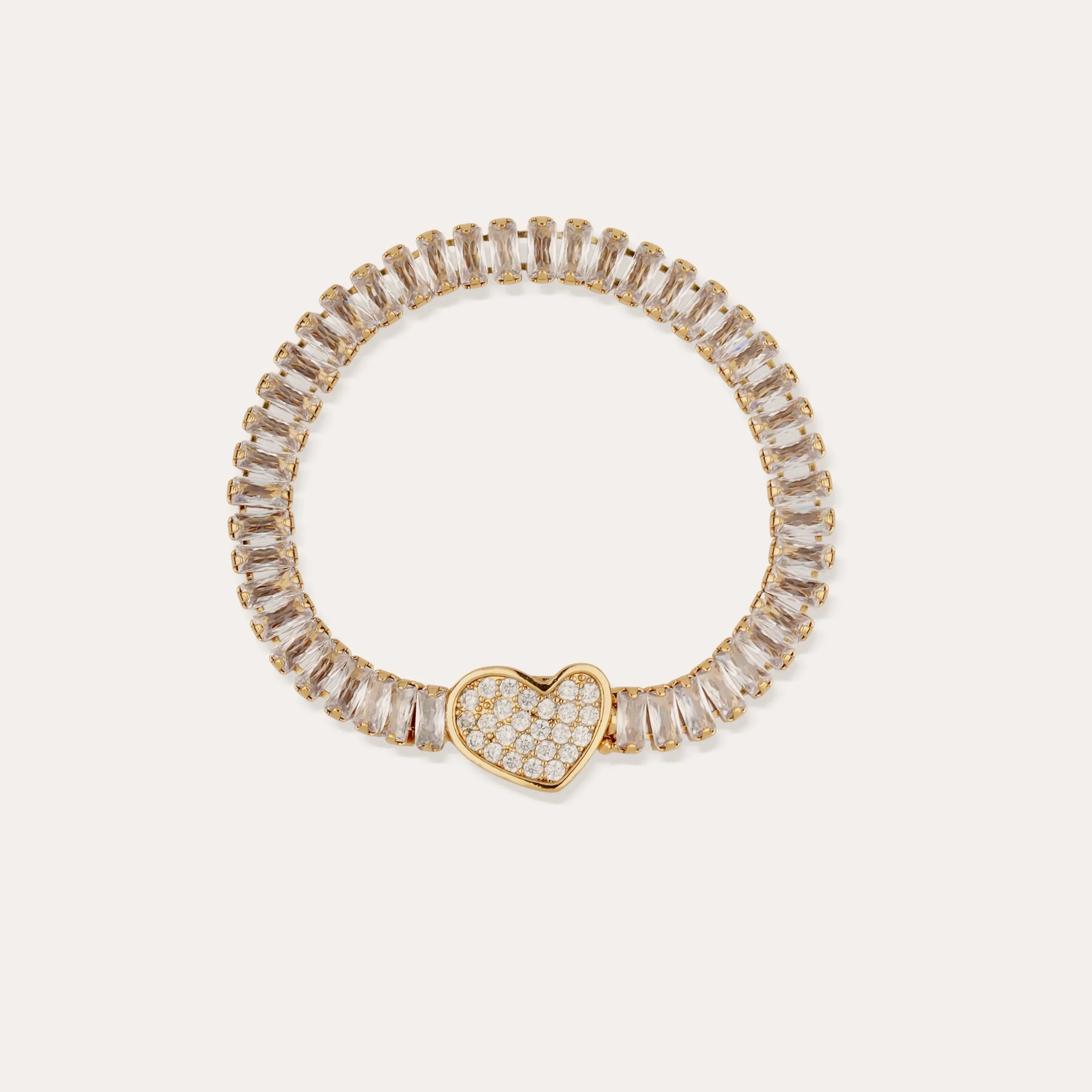 Bracelet Coeur Paillette