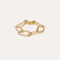 Bracelet Maille Ovale grand modèle