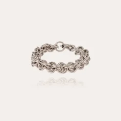 Bracelet Maille rond entrecroisé grand modèle