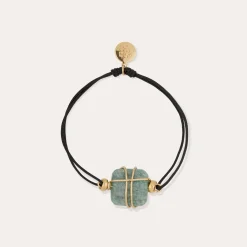 Bracelet Square mini lien - Amazonite