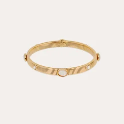 Bracelet Stradi petit modèle - Nacre Blanche