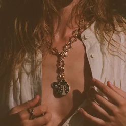 Charm pendentif Mirage Trefle émail petit modèle