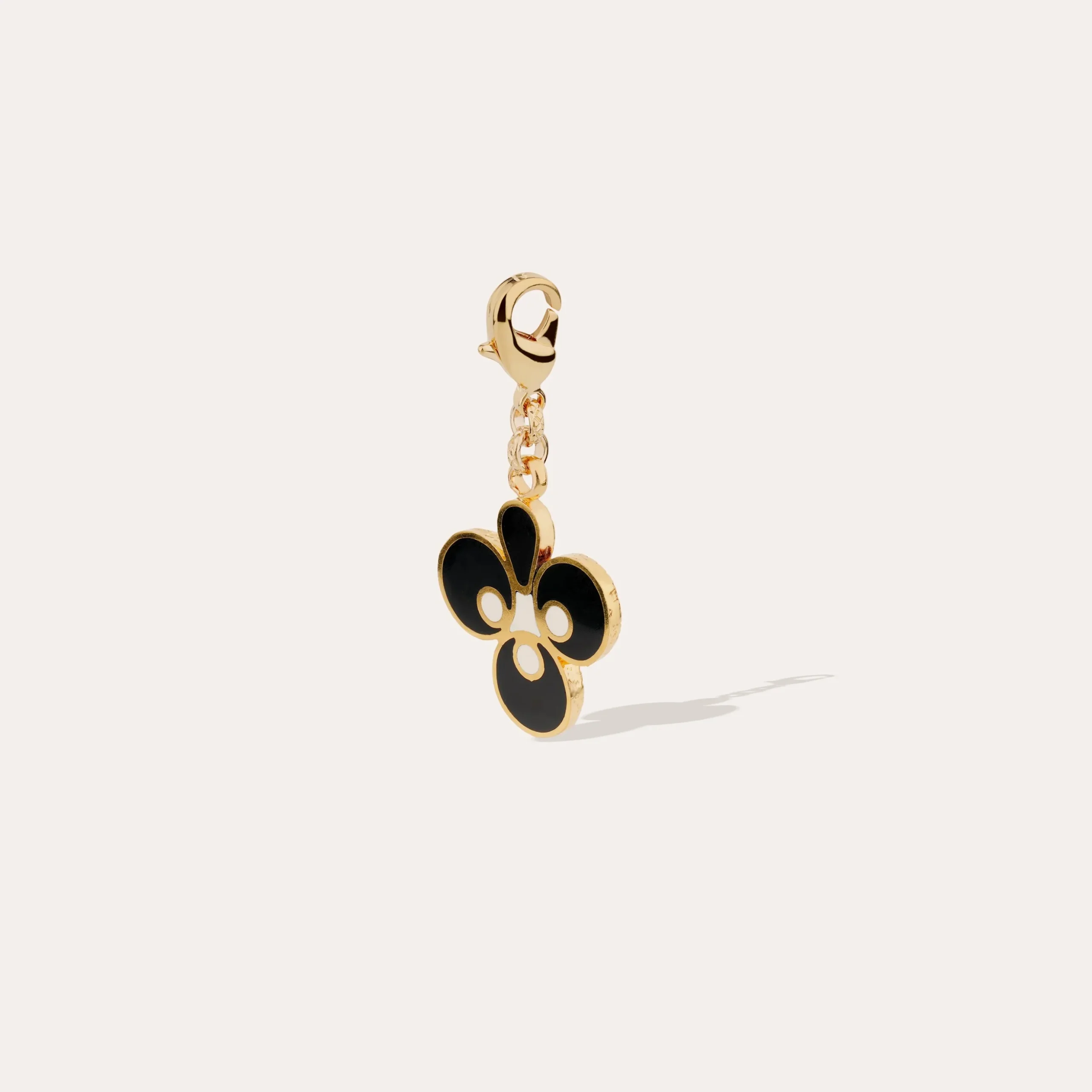 Charm pendentif Mirage Trefle émail petit modèle