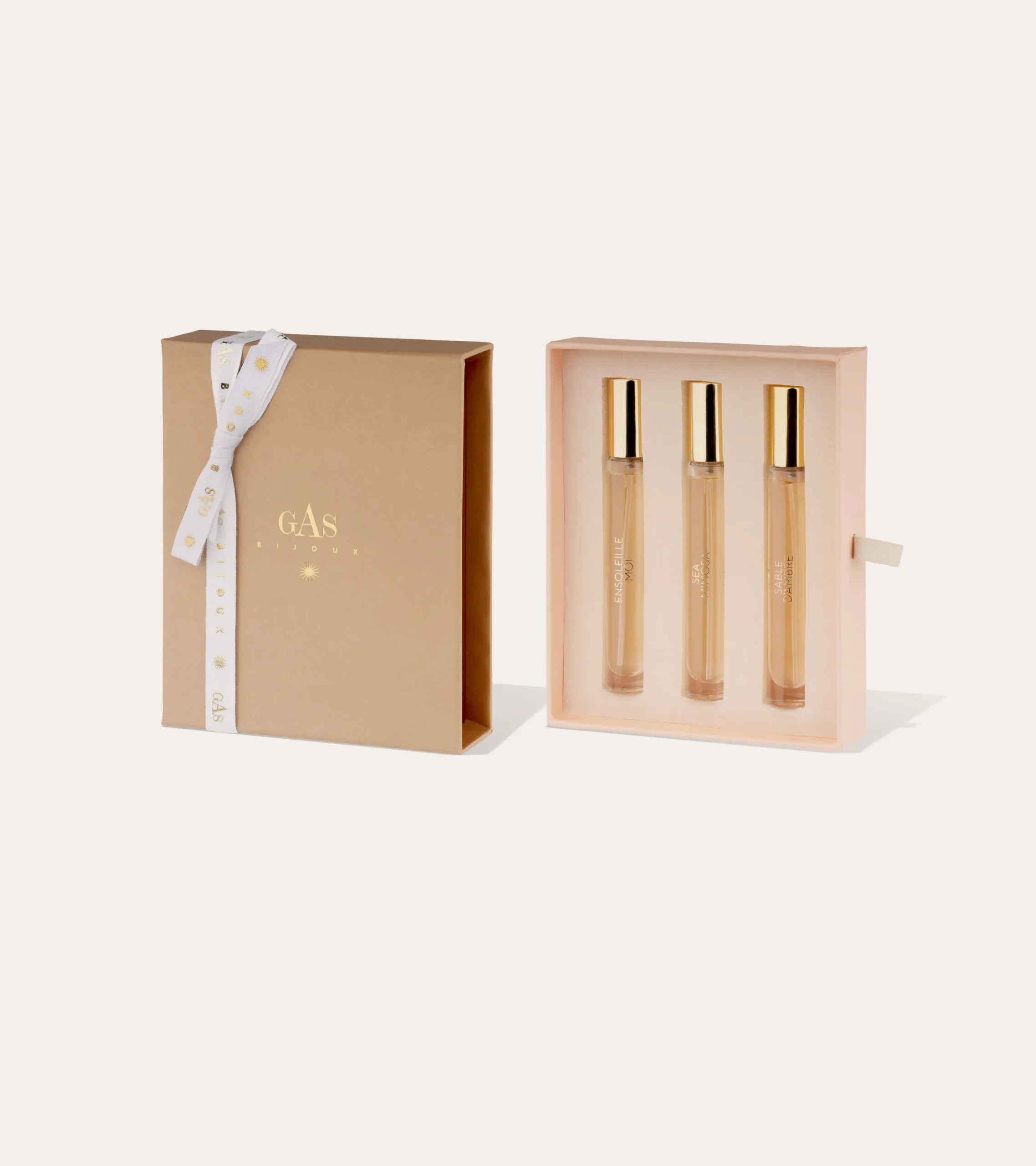 Coffret Signature - Ensoleille Moi, Sea Mimosa, Sable d'Ambre (3 x 10 ml)