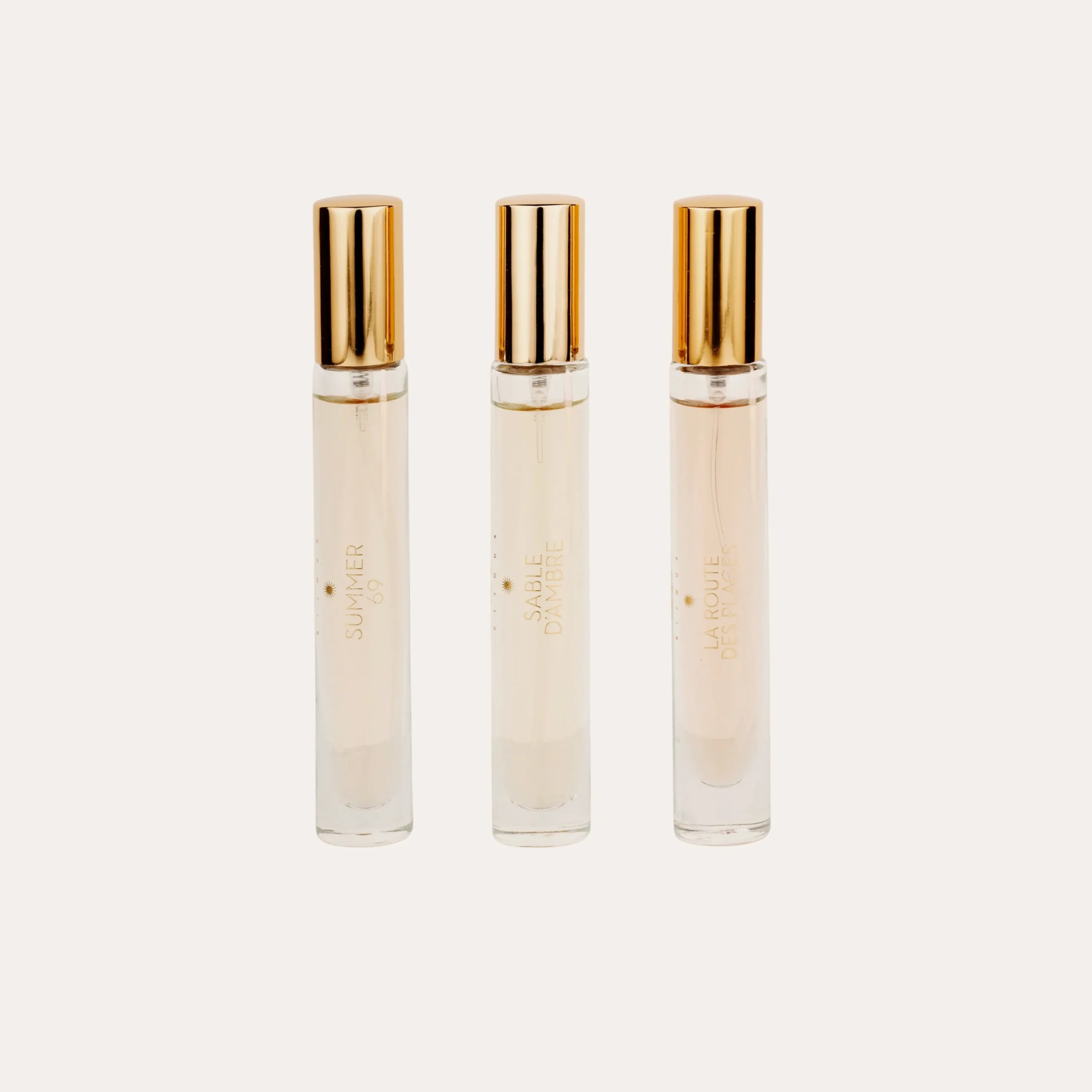 Coffret Évasion - La Route des Plages, Summer 69, Sable d'Ambre (3 x 10 ml)