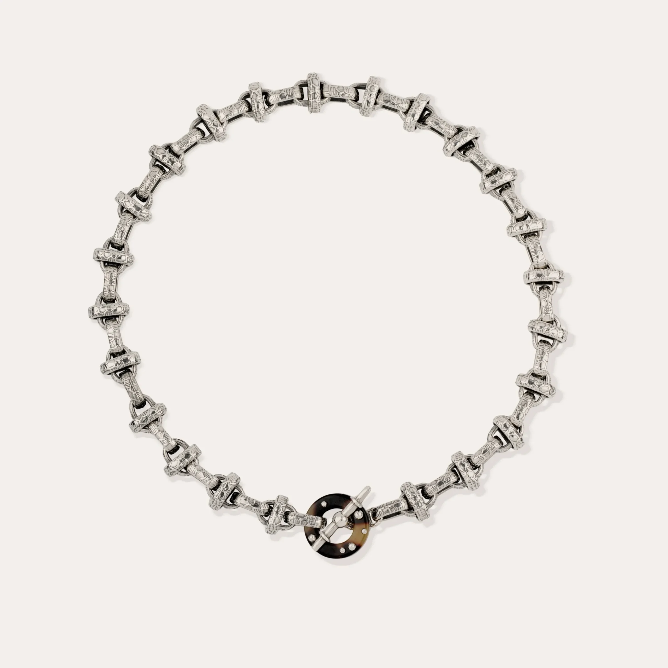 Collier Adrian acétate - Écaille