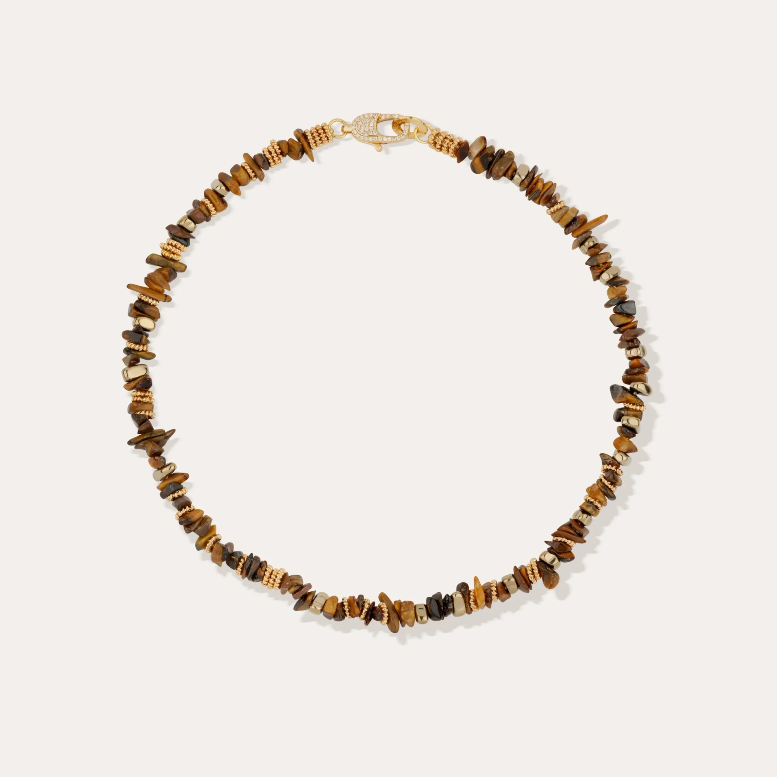 Collier Aloha mini - Oeil de tigre