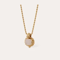 Collier Amarante - Quartz Rose