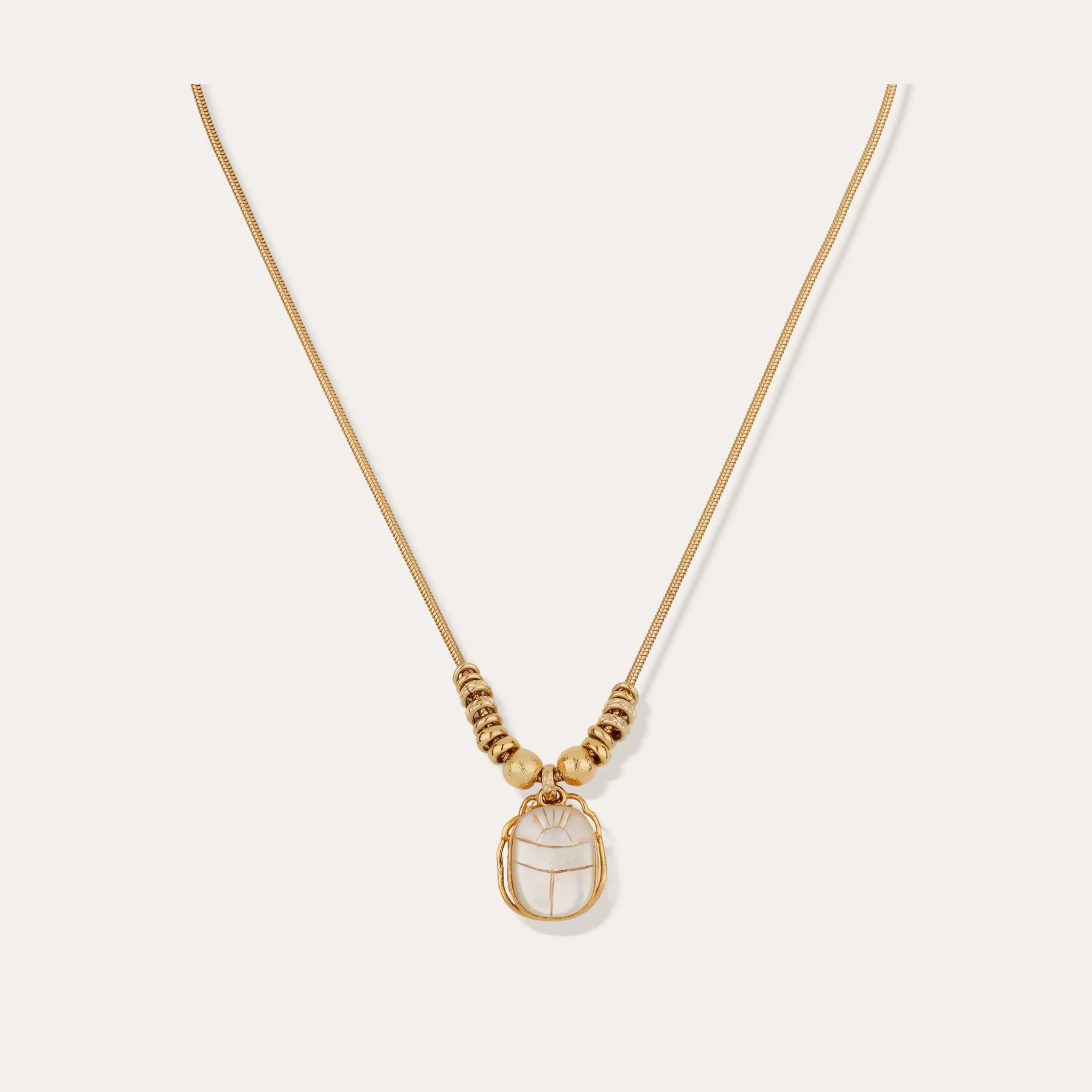 Collier Bia Scaramouche - Nacre Blanche