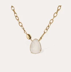 Collier Billy Silia grand modèle - Cristal de roche